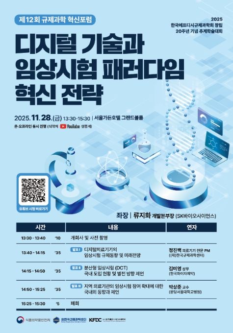 제12회 규제과학 혁신포럼 웹초청장