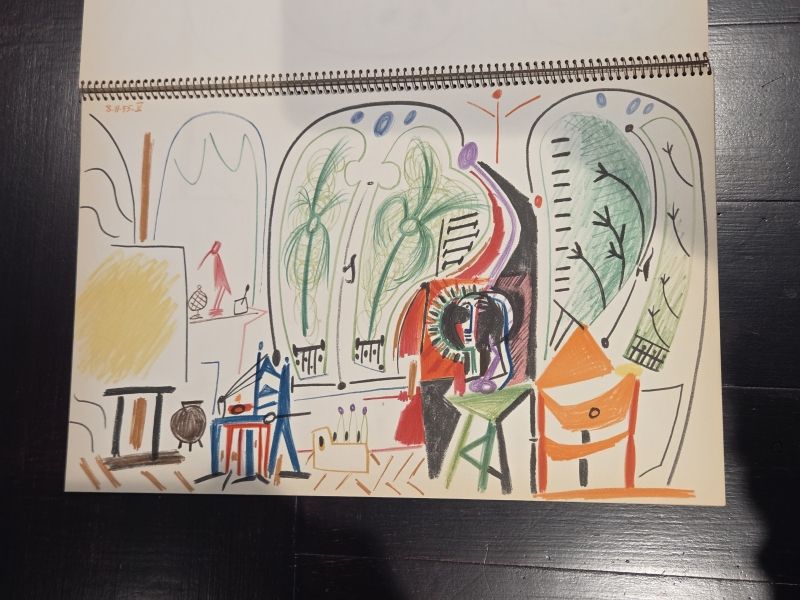 피카소 스케치북(사진제공=K trendy NEWS)